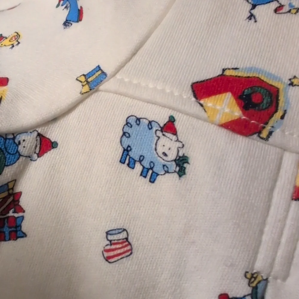 Infant Christmas Holiday Mufflings By Little Me Barnyard Farm Outfit NWT 3 Month
